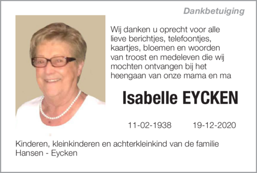 Isabelle Eycken