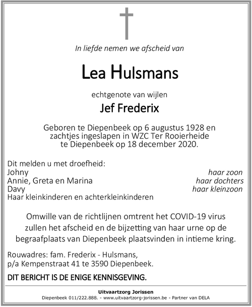 Lea Hulsmans