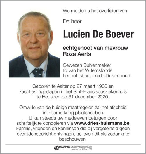 Lucien De Boever