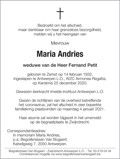 Maria Andries