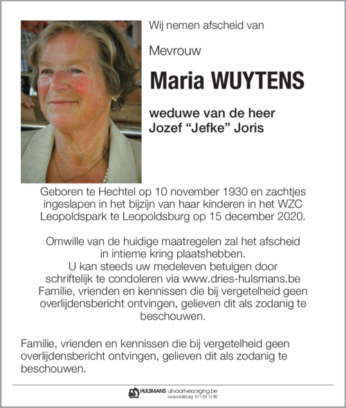 Maria Wuytens