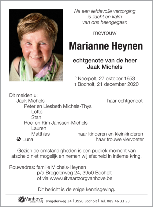 Marianne Heynen