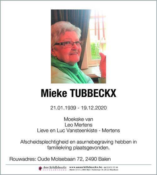 Mieke Tubbeckx