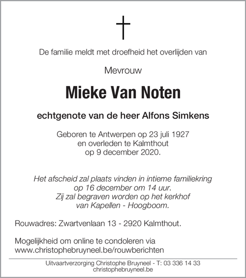 Mieke Van Noten