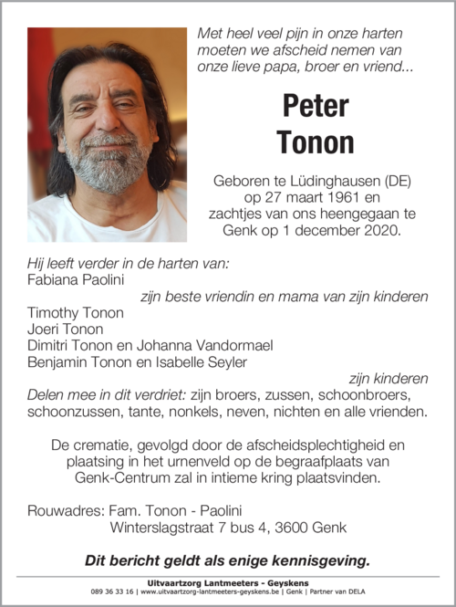 Peter Tonon
