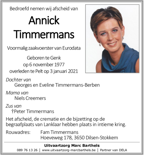 Annick Timmermans