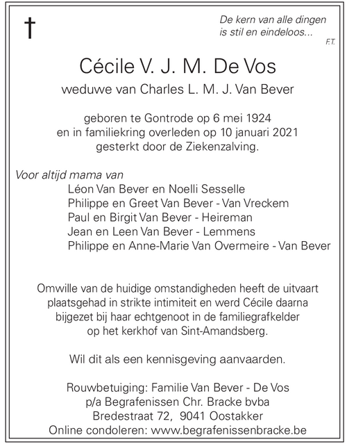 Cecilia De Vos