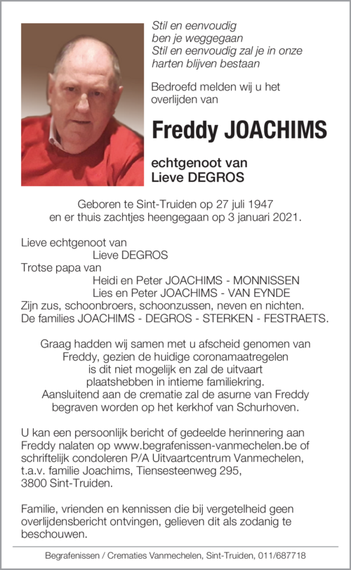 Freddy Joachims