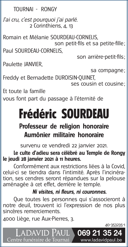 Frédéric SOURDEAU
