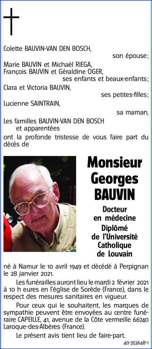 Georges BAUVIN