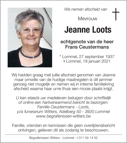 Jeanne Loots
