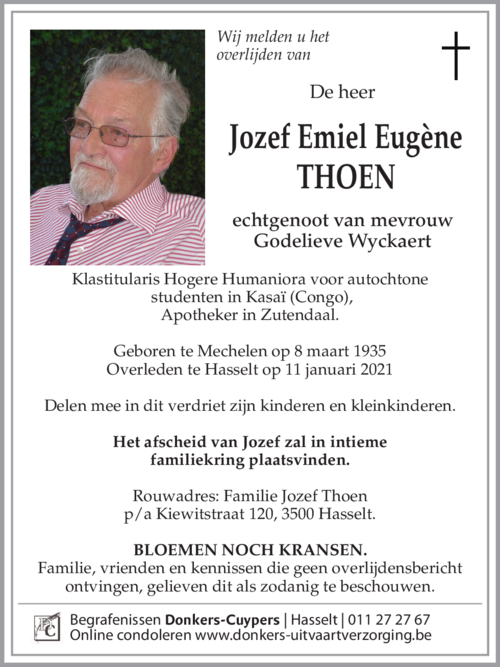 Jozef Emiel Eugène Thoen