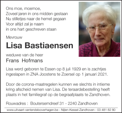 Lisa Bastiaensen