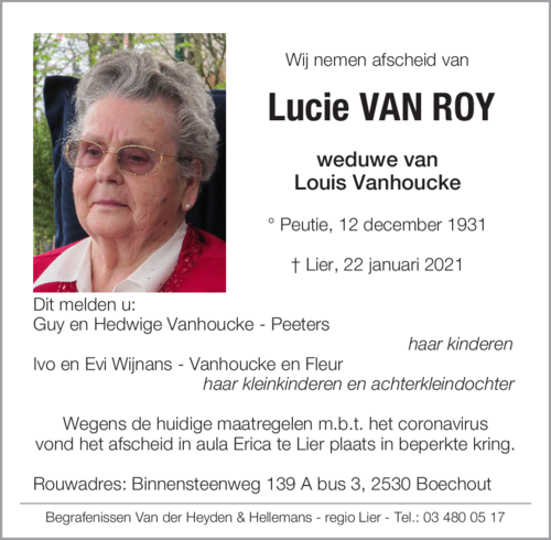 Lucie Van Roy