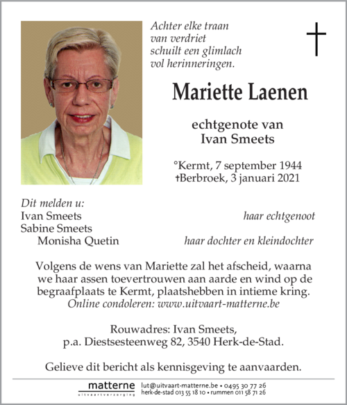 Mariette Laenen