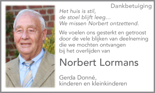Norbert LORMANS