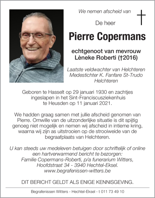 Pierre Copermans