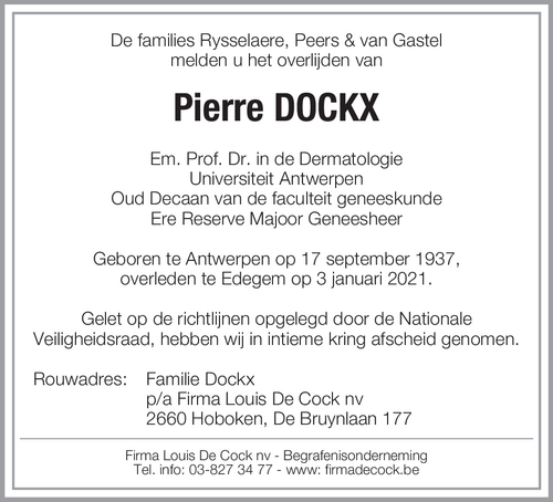 Pierre Dockx