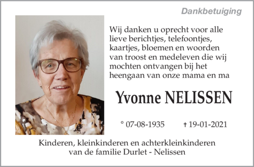 Yvonne Nelissen