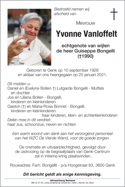 Yvonne Vanloffelt