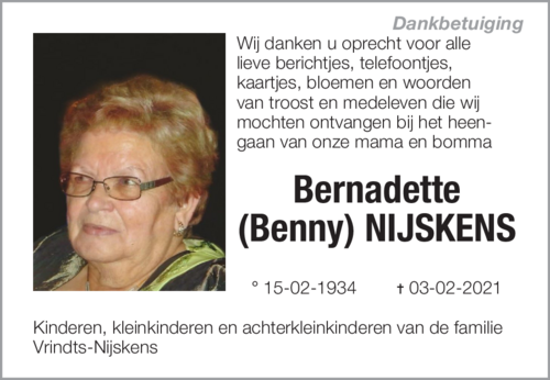 Bernadette Nijskens