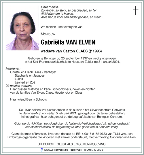 Gabriëlla Van Elven
