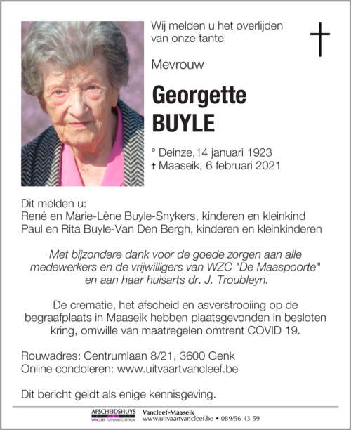 Georgette Buyle