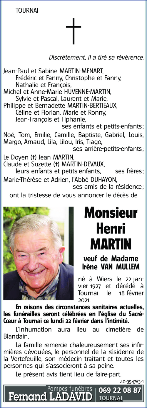 Henri MARTIN