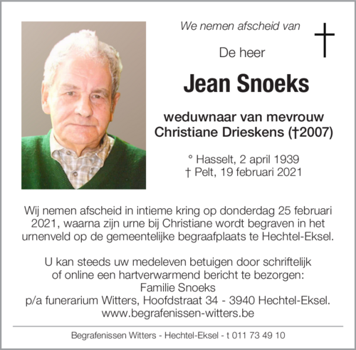Jean Snoeks