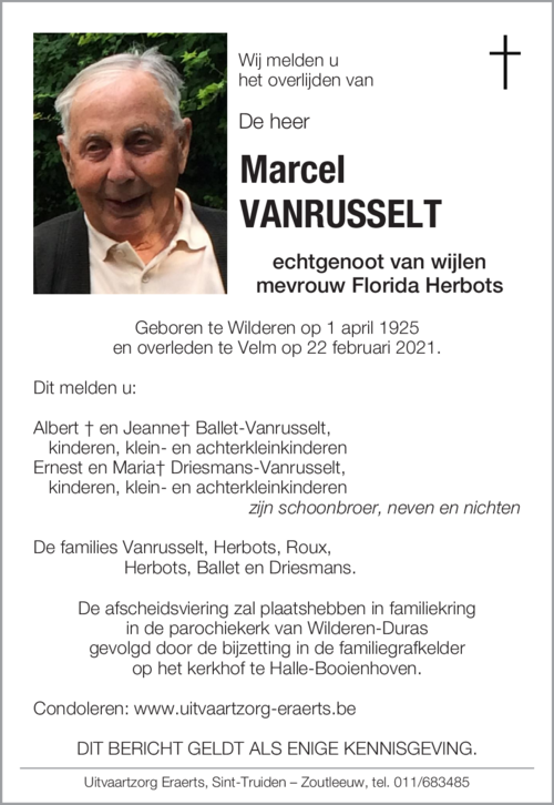 Marcel Vanrusselt