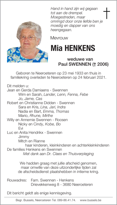 Mia HENKENS
