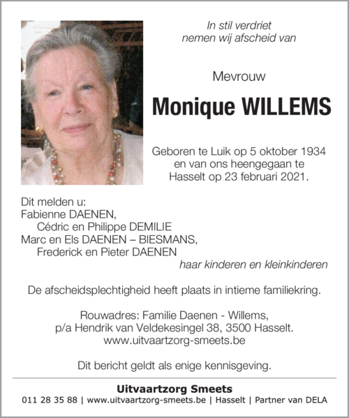 Monique Willems