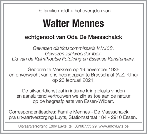 Walter Mennes