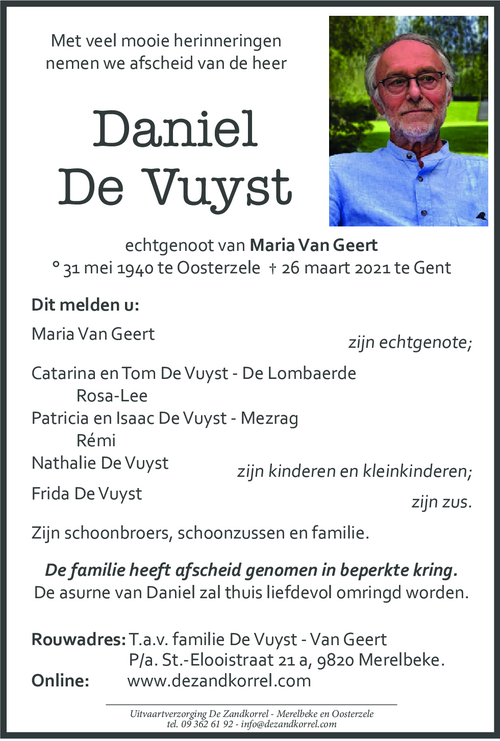 Daniel De Vuyst