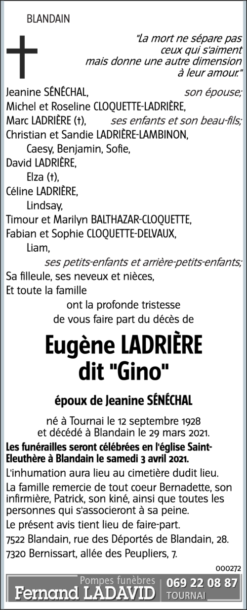 Eugène LADRIÈRE