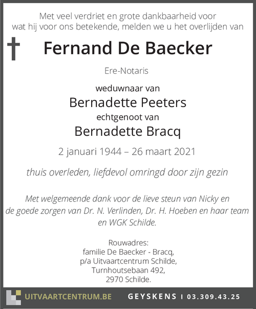 Fernand De Baecker