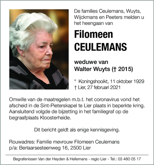 Filomeen Ceulemans