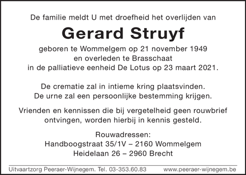 Gerard Struyf