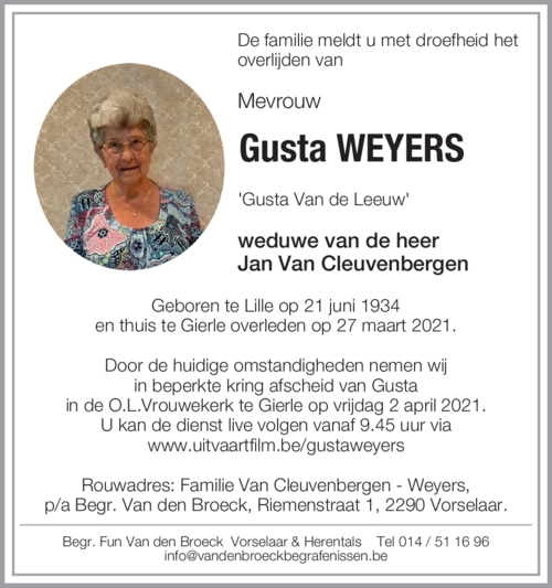 Gusta Weyers