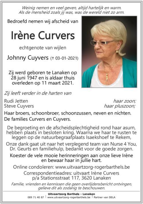 Irène Curvers