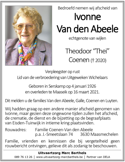 Ivonne Van den Abeele