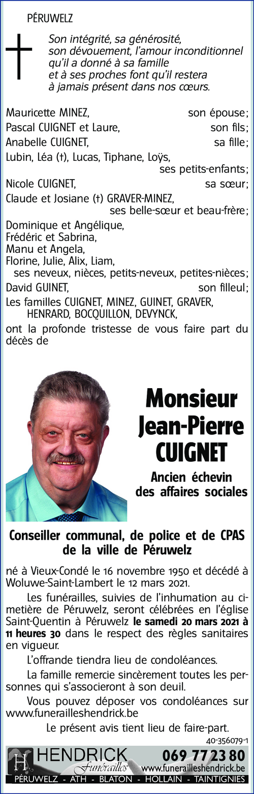 Jean-Pierre CUIGNET