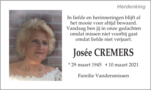 Josée CREMERS