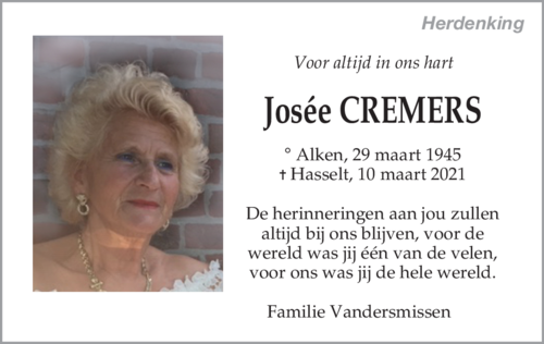 Josée CREMERS