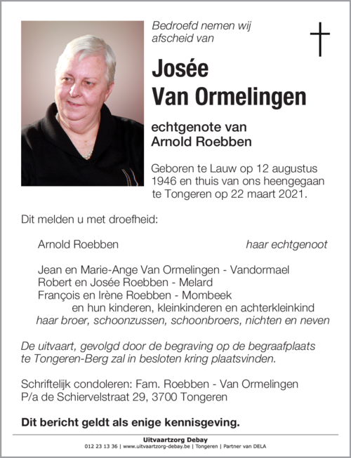 Josée Van Ormelingen