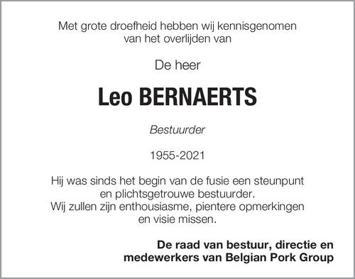 Leo Bernaerts