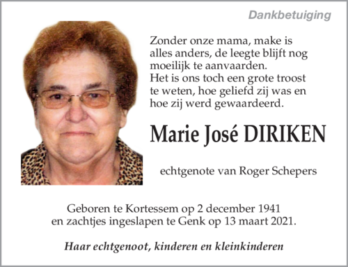 Marie José Diriken
