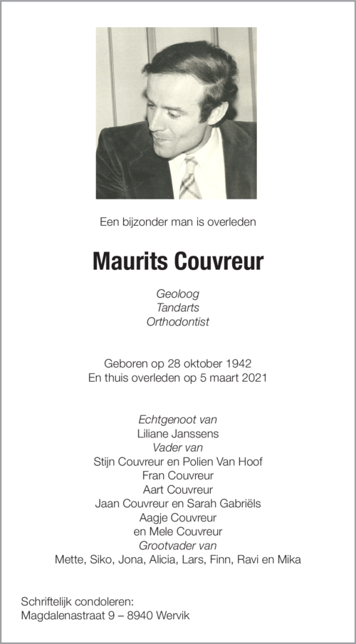 Maurits Couvreur