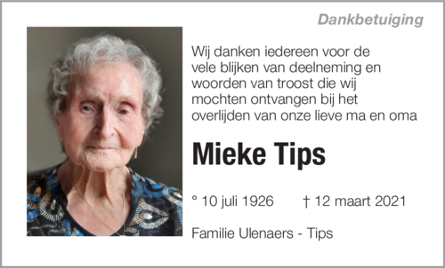Mieke Tips