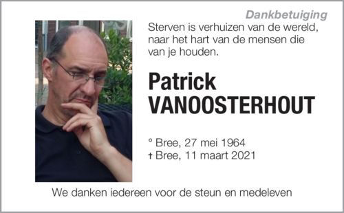 Patrick VANOOSTERHOUT